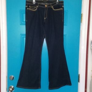 Flare leg NWOT dark denim jeans